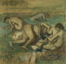 入浴者、1885-95