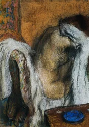 女性の洗濯; Femme a sa Toilette、c.1905-07