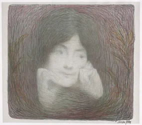 Vollard Galleryの版画アルバム: Mlle. Morneo of the Comédie-Française