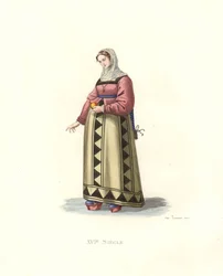 スペイン・ブルゴスの女性