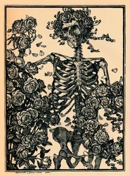 オマル・ハイヤームの『ルバイヤート』の挿絵、1900年