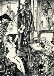 漫画家-ステージVI、c1920