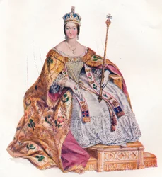 イングランドのアレクサンドリーナビクトリア女王、1838年、1902年