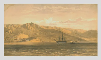 クリミア半島の南海岸のヤルタ近くのウォロンゾフス王子宮殿、1854年、1855年。