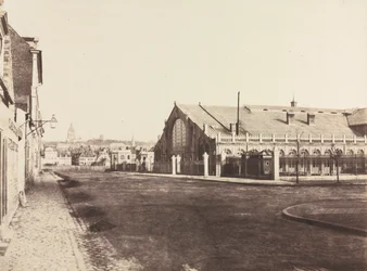 ブローニュ駅の南ゲーブルc。 1855。
