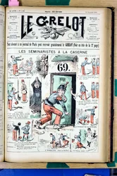 Le Grelot」1025号の表紙、Satirique en Couleurs