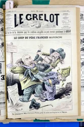 Le Grelot」1170号の表紙、Satirique en Couleurs