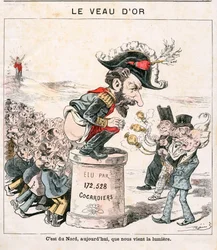 Le Grelot」889号の表紙、Satirique en Couleurs。