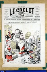 Le Grelot」905号の表紙、Satirique en Couleurs