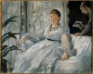 エドゥアール・マネ（1832-1883）の絵画を読む 1865年 日。0,6x0,73 m パリ、オルセー美術館