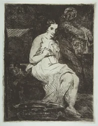 トイレ、1861-62。