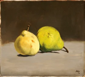 2つの梨、1864