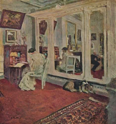 Mme Hessel、rue Rivoli 1902年頃、c1902年、1946年