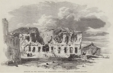 セバストポルの病院の遺跡