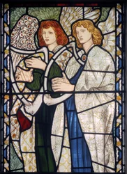 Angels Playing Harps、1866（ステンドグラス）