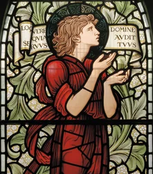 Wilden、All Saints、Morris＆Co.、Edward Burne-Jones、John Henry Dearle（1859-1932）、Samuel、詳細、1902-1914、Luisia、Alfred、The Baldwins、首相、メソジスト、ウスターシャー、Arts＆Crafts、
