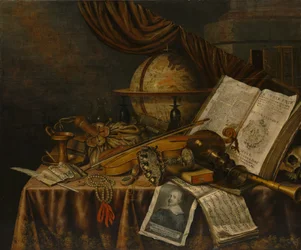 Vanitas Still Life、1662。