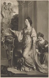 Lady Sarah Bunbury Sacrificando às Graças