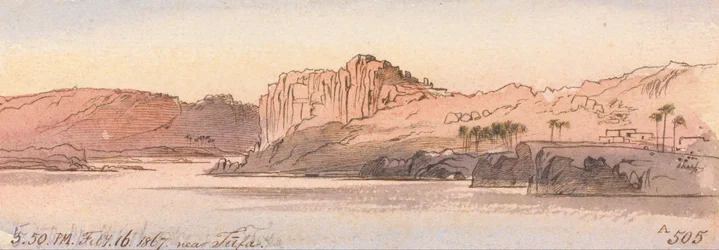 タファ付近、1867年2月16日午後5時50分（505A）