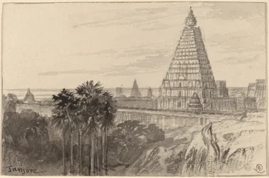 タンジョール、インド、18841885。