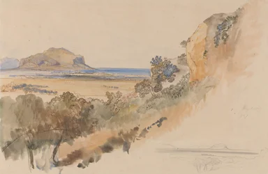 パレルモ近郊の風景