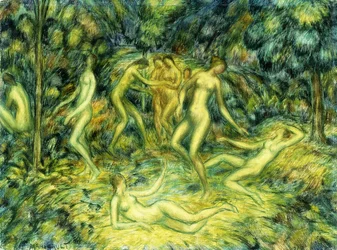ニンフダンシング、1918