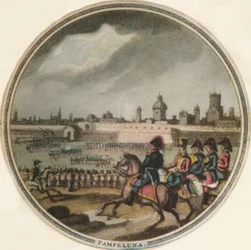 パンプローナの戦い、1815、1910