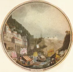 ドウロの通過、1815、1910
