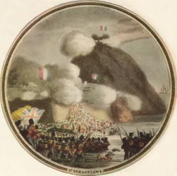 聖セバスチャンの嵐、1815、1910