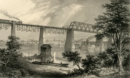 「ルイビル市」、1874 年。