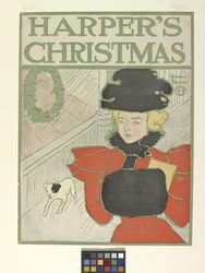 ハーパーのクリスマス（カラーリトグラフ）
