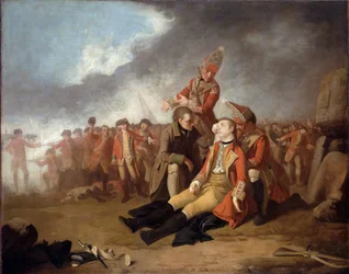 ウルフ将軍の死、1763年