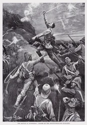 ストームバーグの戦い、ノーサンバーランド・フュージリアーズの担当（リトグラフ