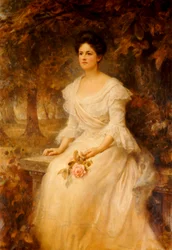 女性の肖像、1902