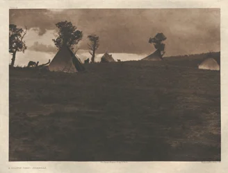 ポートフォリオ I, Plate 24：丘の上のキャンプ＝ジカリラ