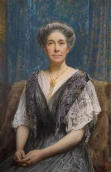 アルフレッド・C・オスラー夫人の肖像画