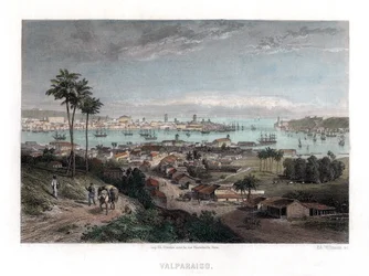バルパライソ、チリ、1840