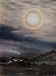 月面コロナ、1911年、1913年。