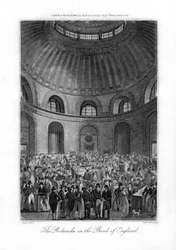 イングランド銀行のロタンダ、ロンドン、1804。