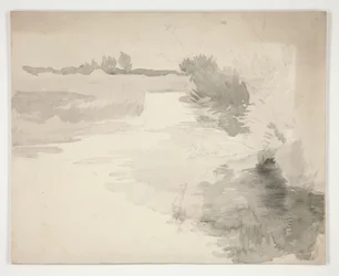 川辺の風景