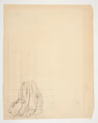 聖杯の探求のための習作 (ボストン公立図書館のための 15 枚の絵画のシリーズ、1901 年に完成)