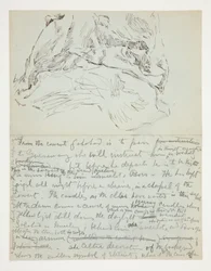 聖杯の探求（1901年に完成したボストン公立図書館のための15枚の絵画のシリーズ）の研究：ドレープの研究
