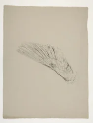 ガラハッドの幼少期の翼の研究、聖杯の探求 (ボストン公立図書館のための 15 枚の絵画のシリーズ、1901 年に完成)