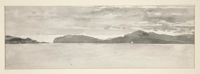 風景のある水のシーン