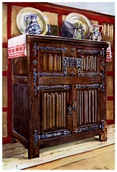 オークダブルハッチ、1910年。