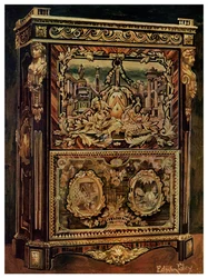 直立した秘書、1911-1912。