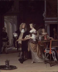 インテリアのフィギュア、1678