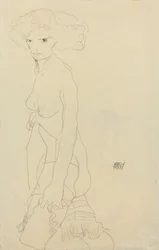 女性ヌード;マドケナクト、1911