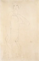 ヌードガール、1912