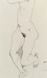 実行中の女性、1913